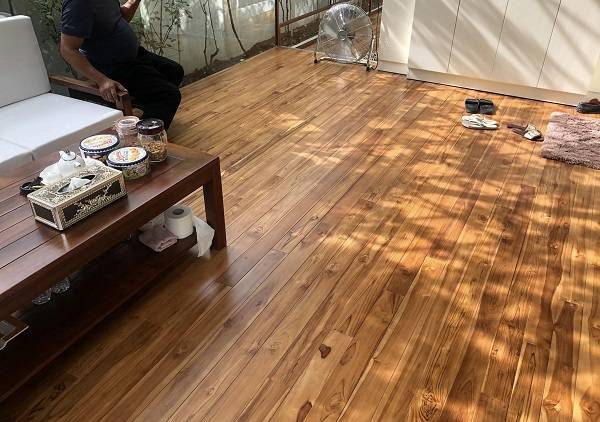 Sàn gỗ tự nhiên teak