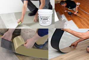 Sàn nhựa giả gỗ dán keo có bền không
